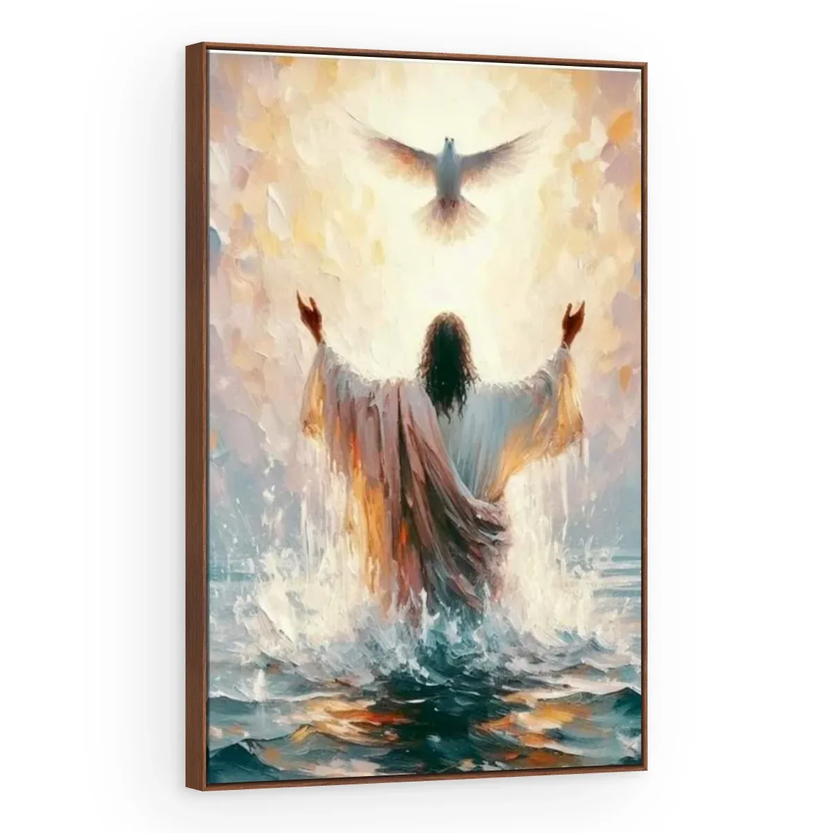 Quadro Decorativo Canvas Batismo Sagrado - RE0022