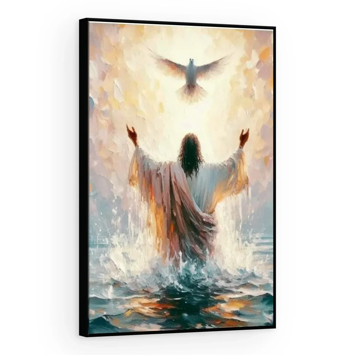 Quadro Decorativo Canvas Batismo Sagrado - RE0022