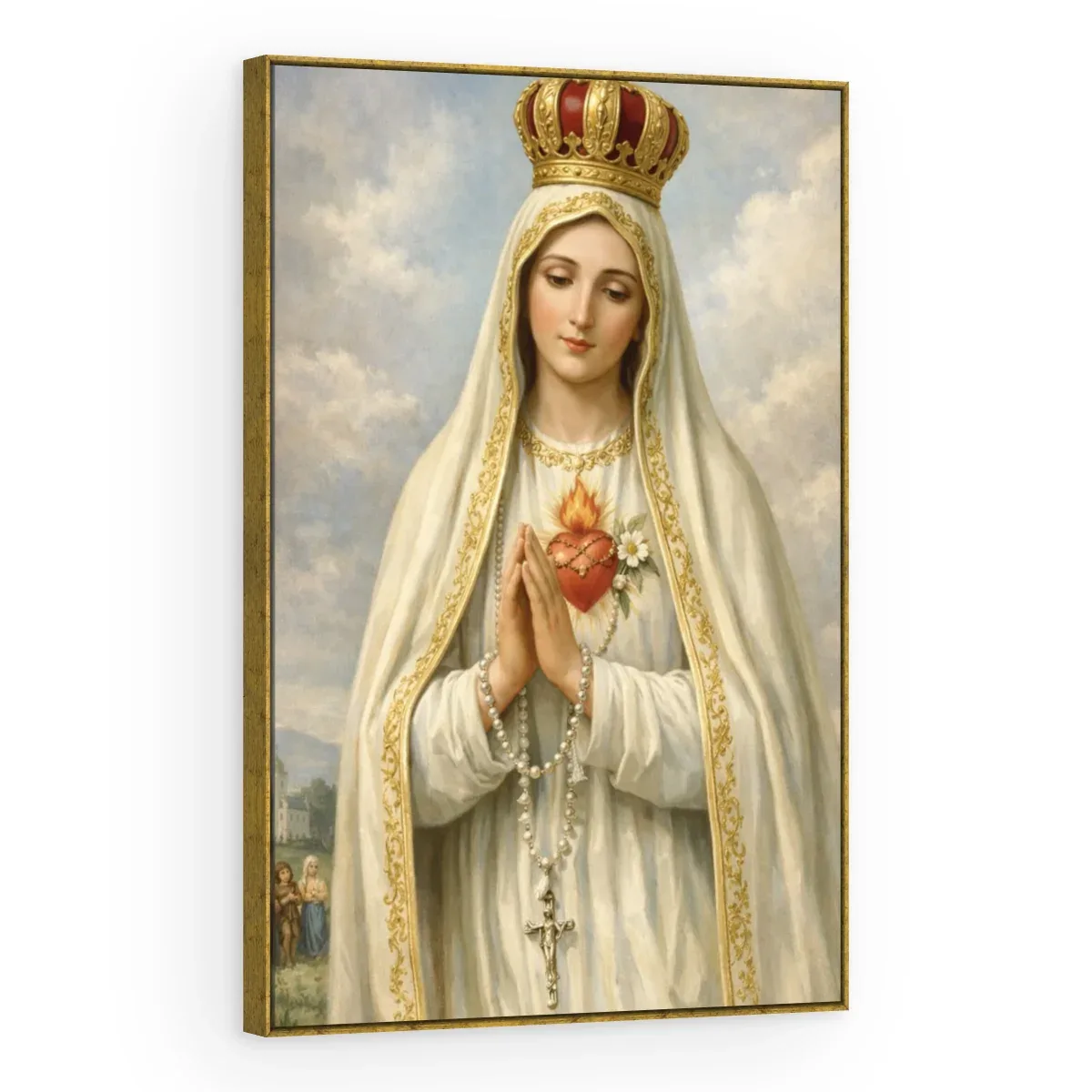 Quadro Decorativo Canvas Fátima Rosário - RE0024