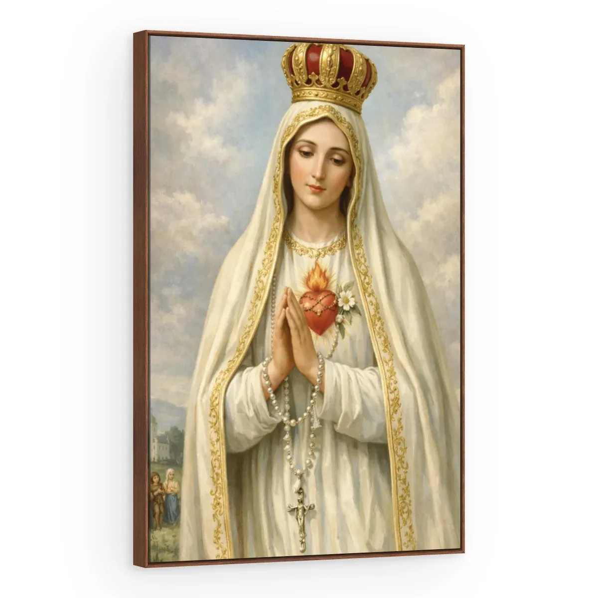 Quadro Decorativo Canvas Fátima Rosário - RE0024