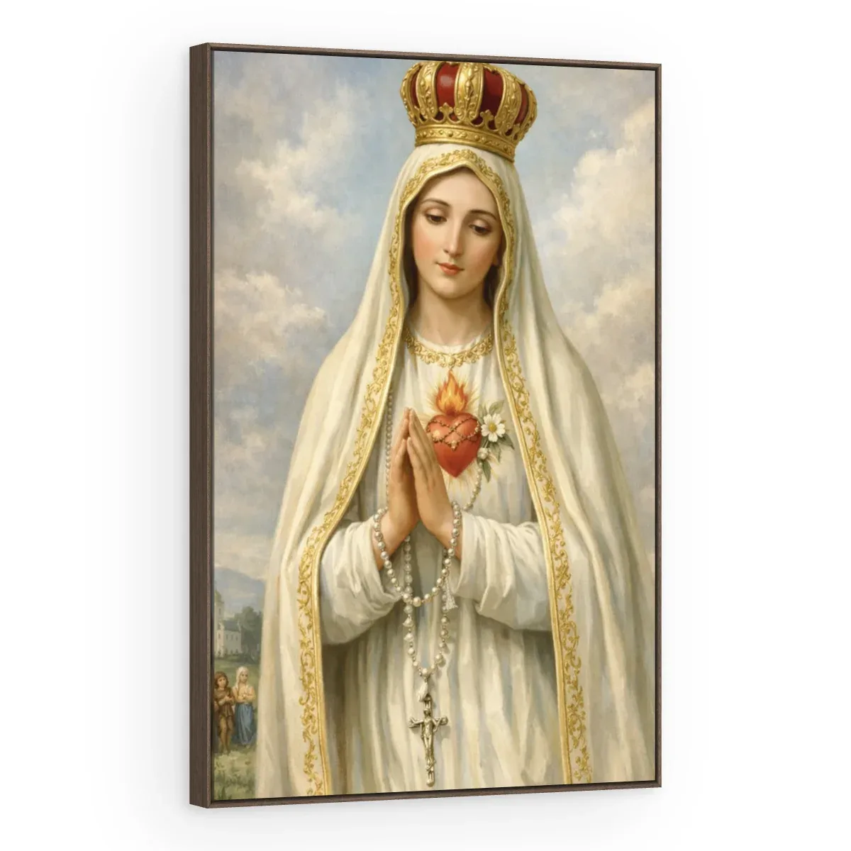 Quadro Decorativo Canvas Fátima Rosário - RE0024