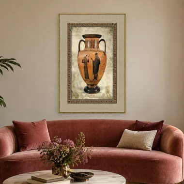Quadro Decorativo Canvas Ânfora Clássica - VA0003