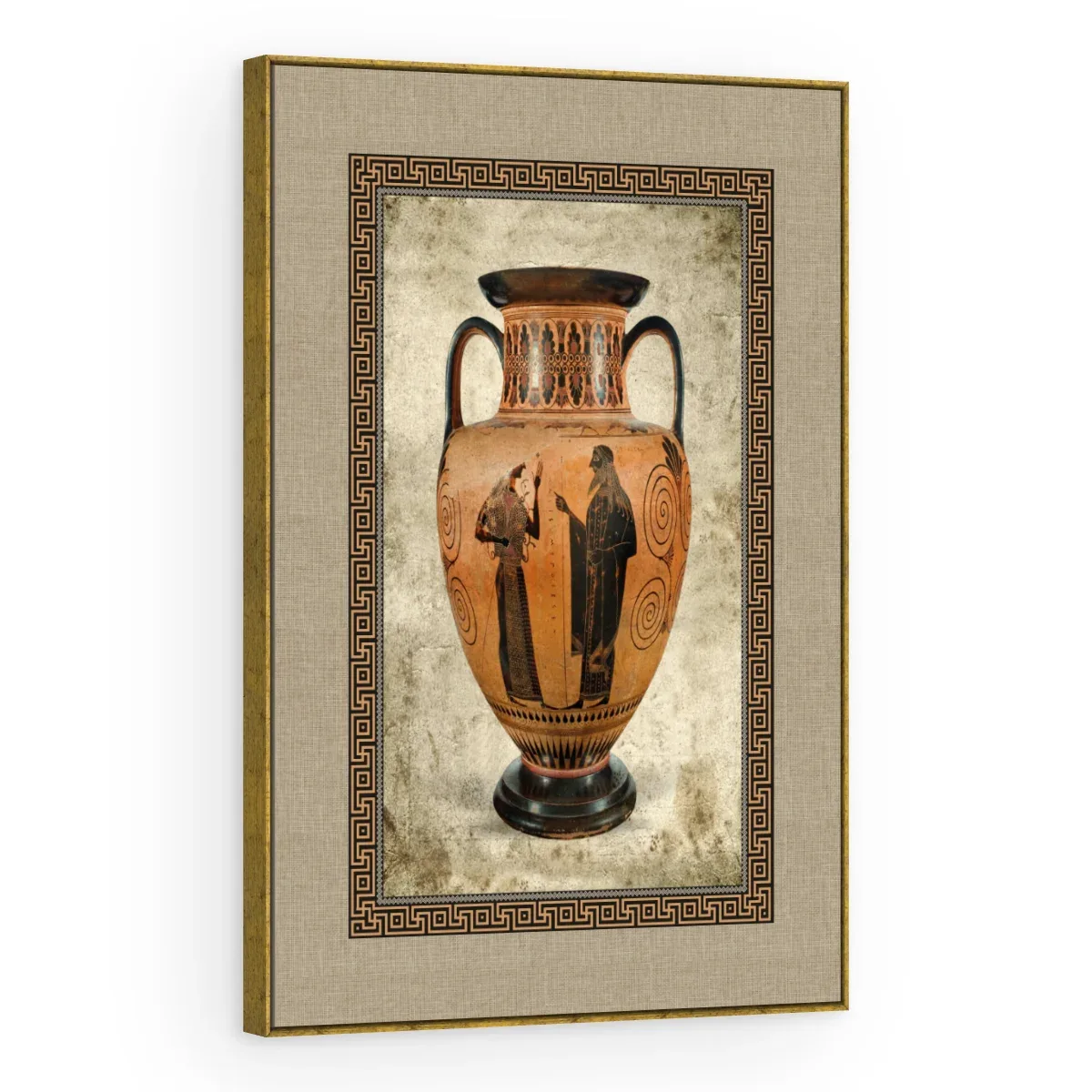 Quadro Decorativo Canvas Ânfora Clássica - VA0003