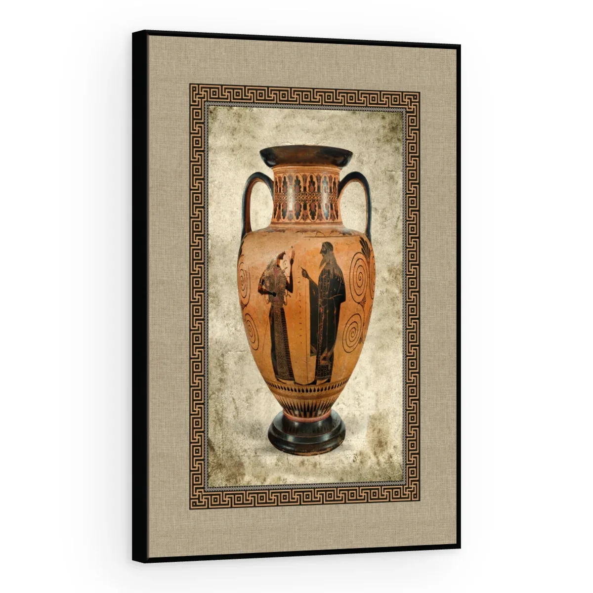 Quadro Decorativo Canvas Ânfora Clássica - VA0003