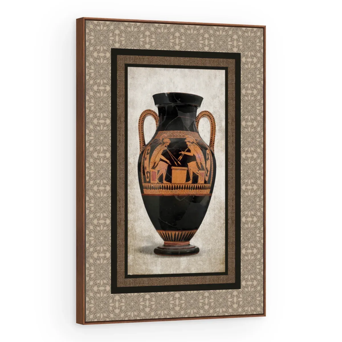 Quadro Decorativo Canvas Ânfora Negra - VA0007