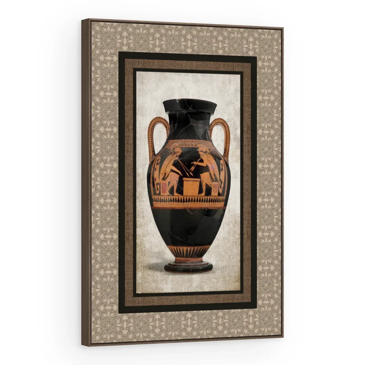 Quadro Decorativo Canvas Ânfora Negra - VA0007