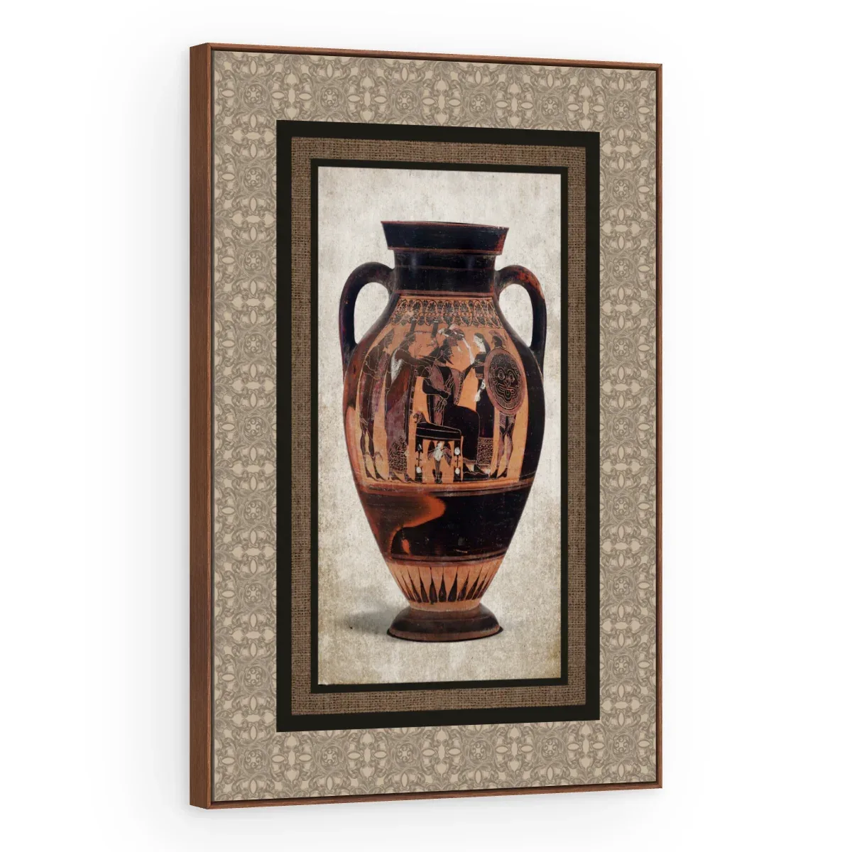 Quadro Decorativo Canvas Ânfora Ateniense - VA0008