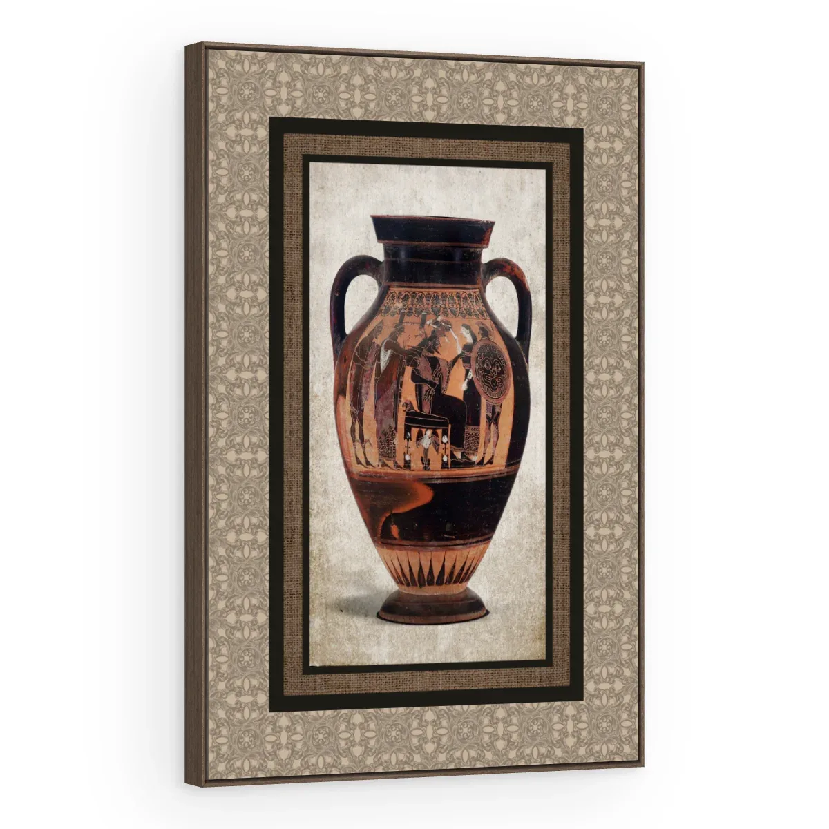 Quadro Decorativo Canvas Ânfora Ateniense - VA0008
