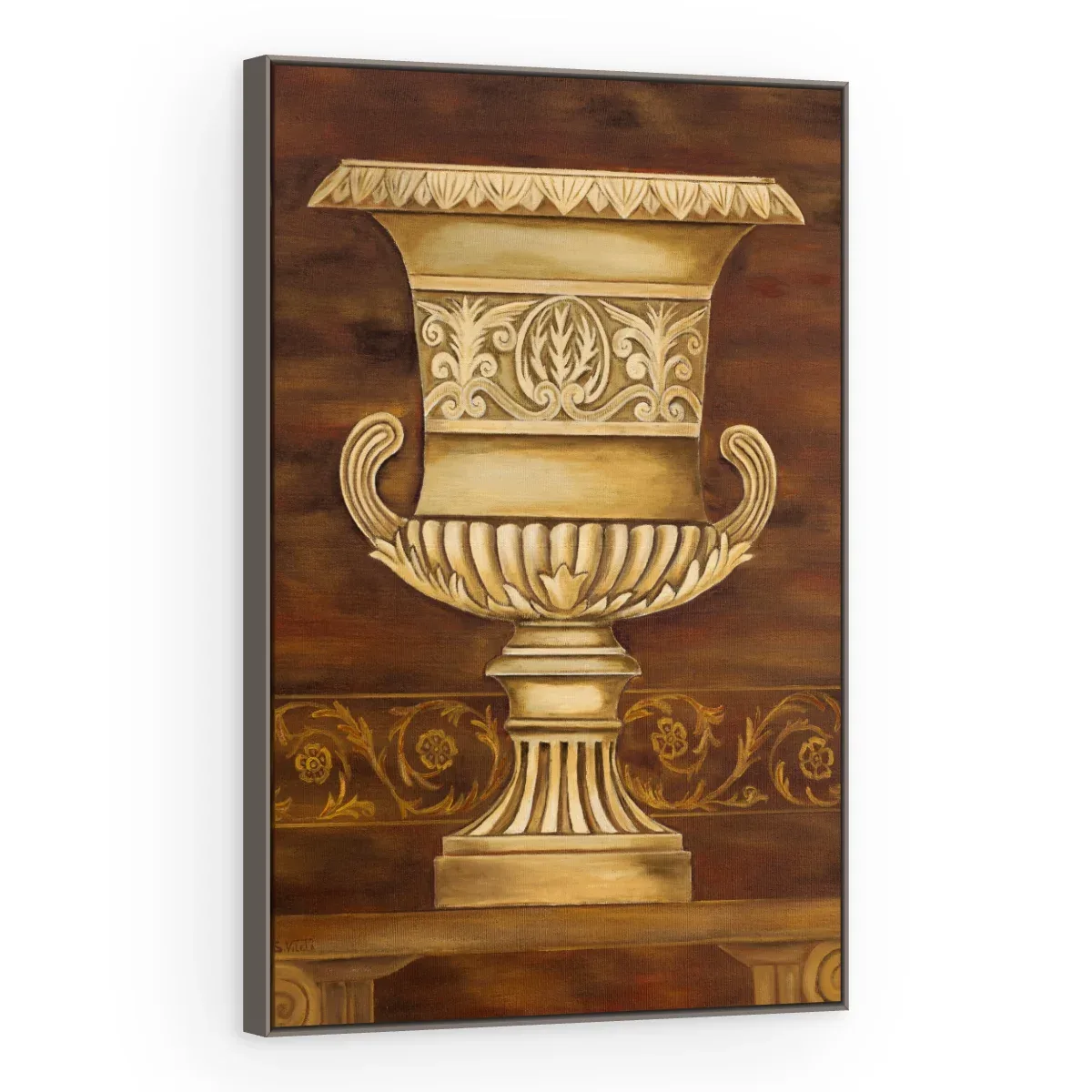 Quadro Decorativo Canvas Urna Clássica - VA0009