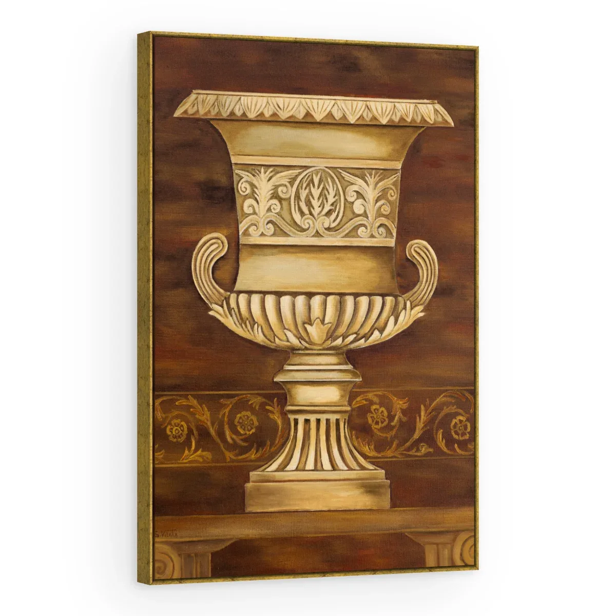 Quadro Decorativo Canvas Urna Clássica - VA0009