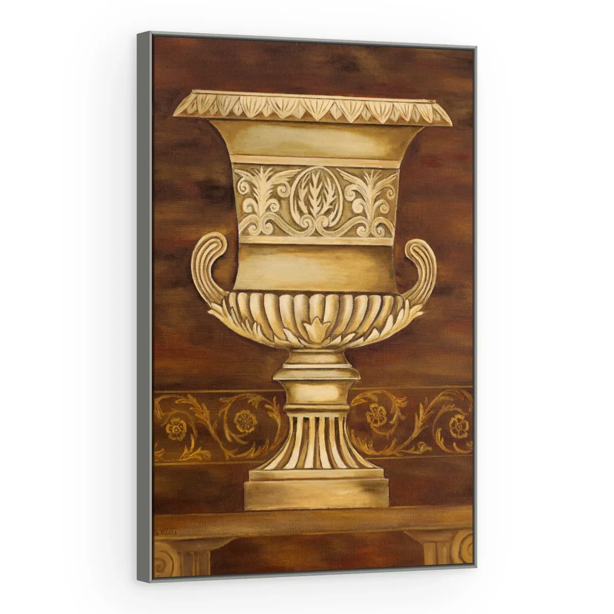 Quadro Decorativo Canvas Urna Clássica - VA0009