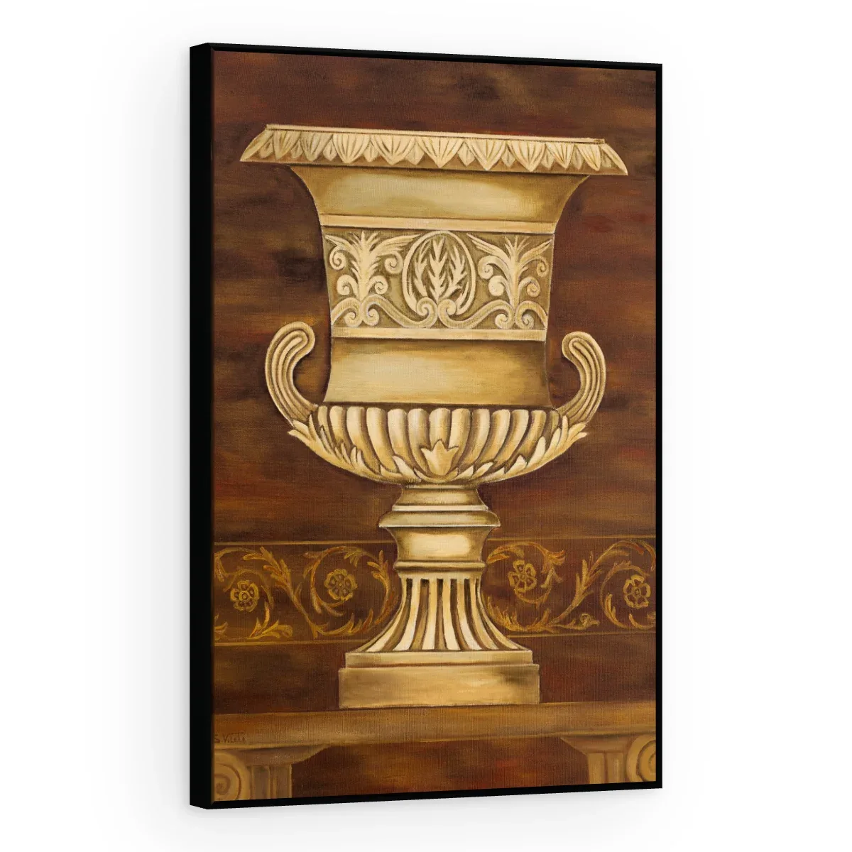 Quadro Decorativo Canvas Urna Clássica - VA0009