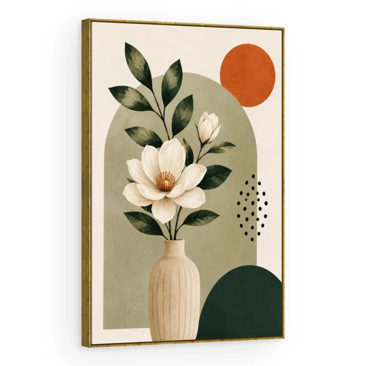 Quadro Decorativo Canvas Vaso Boho - VA0011