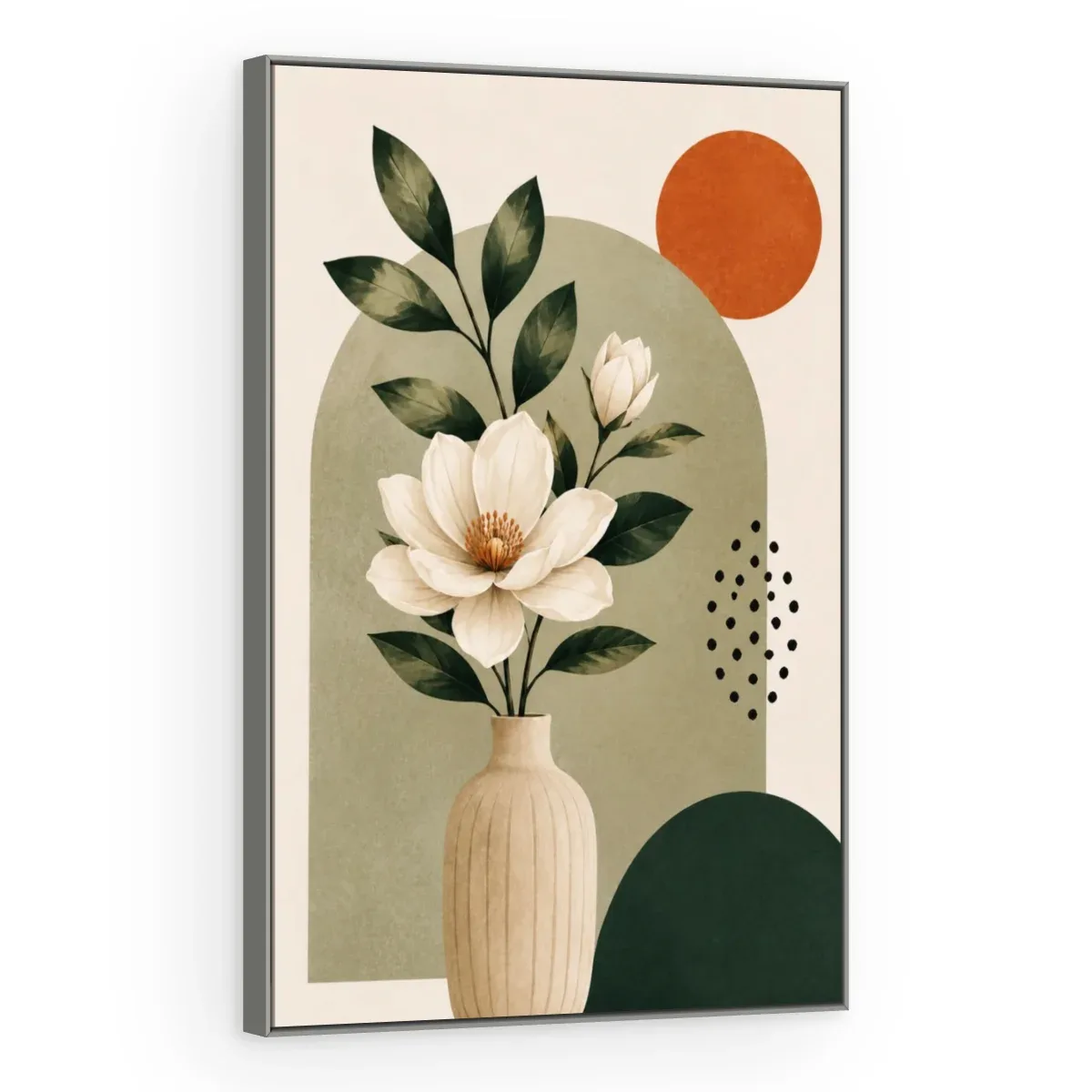 Quadro Decorativo Canvas Vaso Boho - VA0011