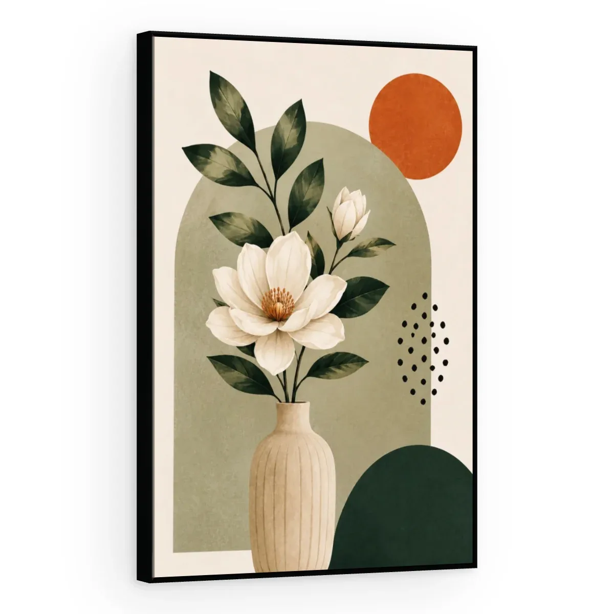 Quadro Decorativo Canvas Vaso Boho - VA0011