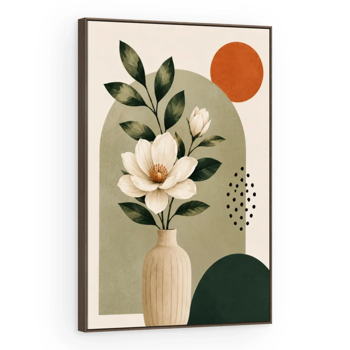 Quadro Decorativo Canvas Vaso Boho - VA0011