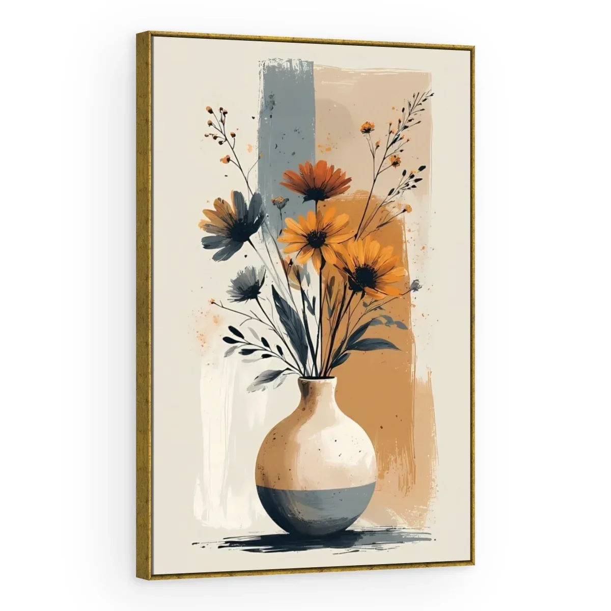 Quadro Decorativo Canvas Vaso Florido - VA0013
