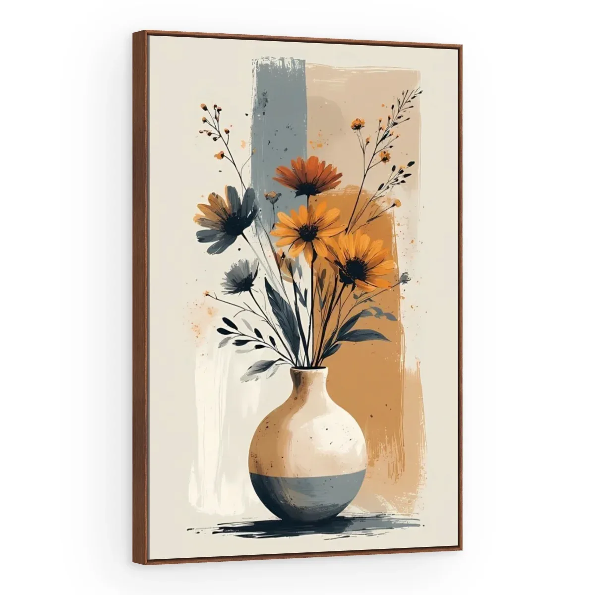 Quadro Decorativo Canvas Vaso Florido - VA0013