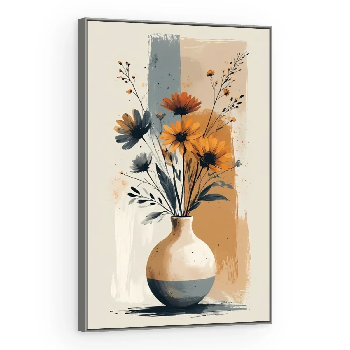 Quadro Decorativo Canvas Vaso Florido - VA0013