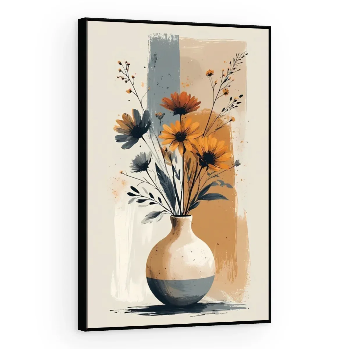 Quadro Decorativo Canvas Vaso Florido - VA0013