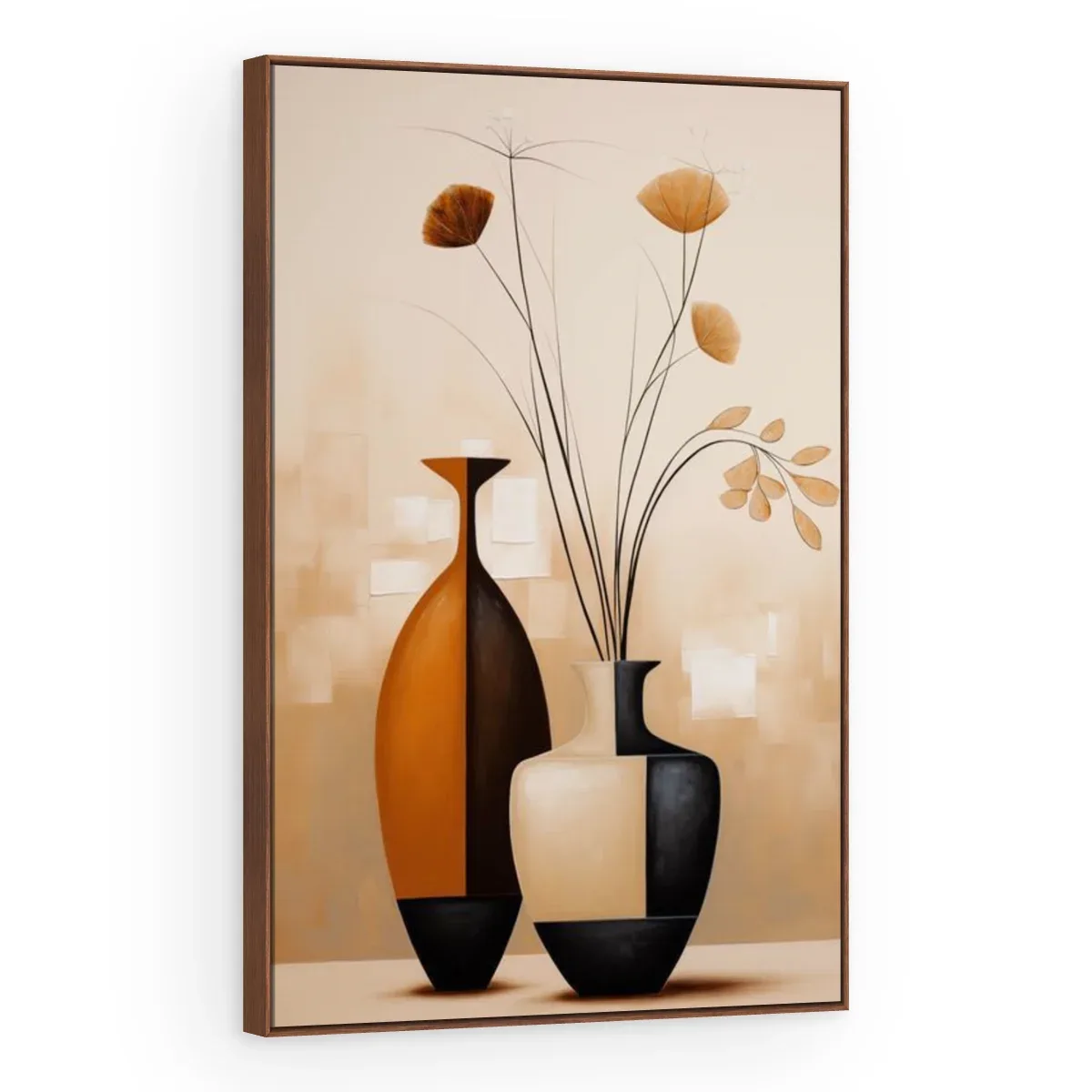Quadro Decorativo Canvas Vasos Contemporâneos - VA0014