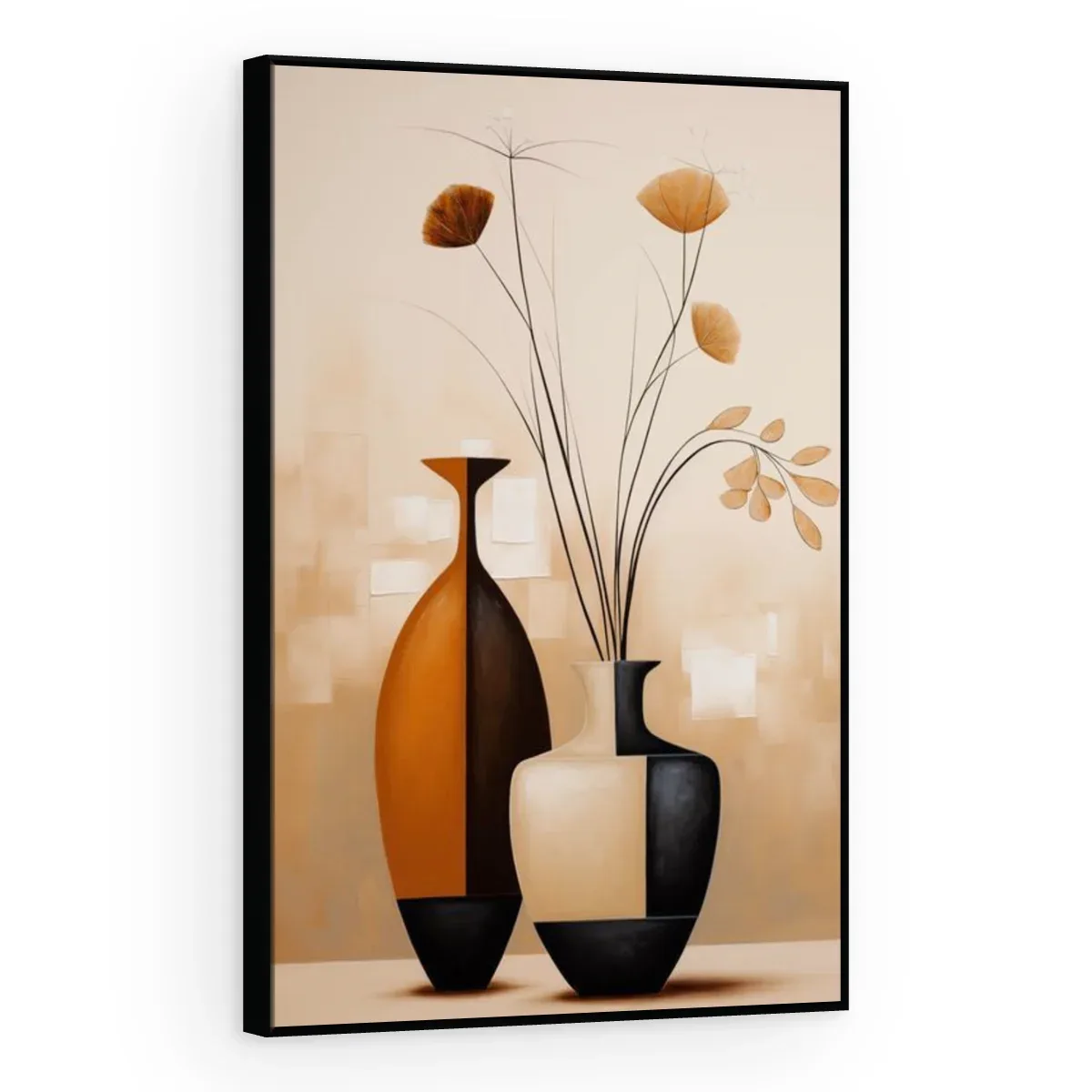 Quadro Decorativo Canvas Vasos Contemporâneos - VA0014